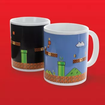 Paladone Super Mario Bros karščio keičiamas puodelis