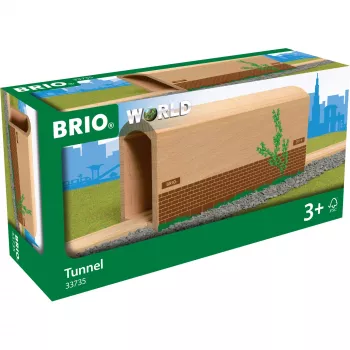Tunelio priedas modeliniams geležinkeliams Ravensburger BRIO — 1 vnt., tinkamas nuo 0,3 metų