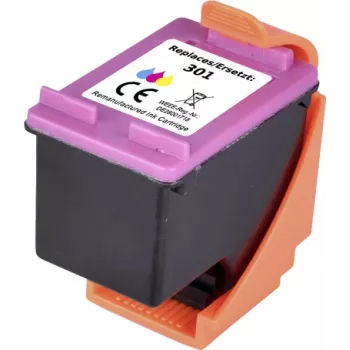 Renkforce rašalas, pakeičiantis HP 301 (CH562EE) suderinamą žydrą, rausvai raudoną, geltoną RF-5705450 (RF-5705450)