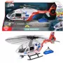 Žaislinis sraigtasparnis Dickie Giant Helicopter 1:24 mastelis, lieto metalo modelis, suderinamas su žaidimų rinkiniais