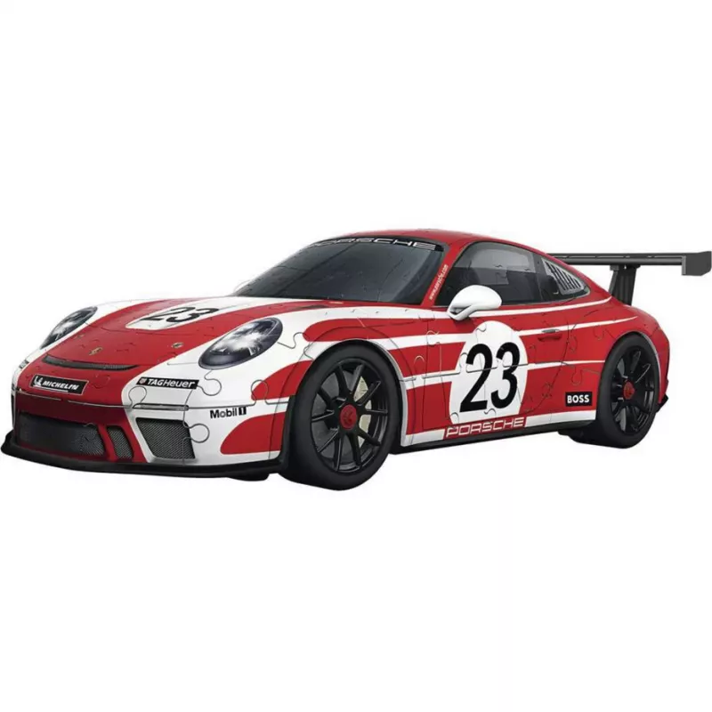3D dėlionė Ravensburger Porsche 911 „Salzburg Edition“ – modelio konstruktorius kolekcinis (Ravensburger 12008038)