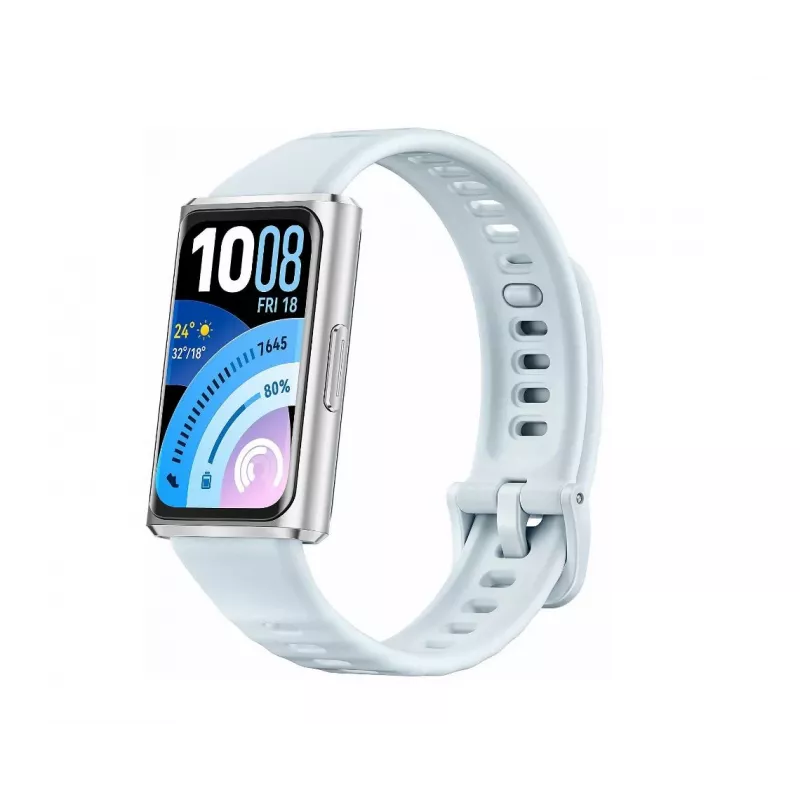 Aktyvumo apyrankė HUAWEI Band 11 Pro — AMOLED 1.62 colio (4.11 cm), sidabrinė, optinis širdies ritmo jutiklis, 300 mAh