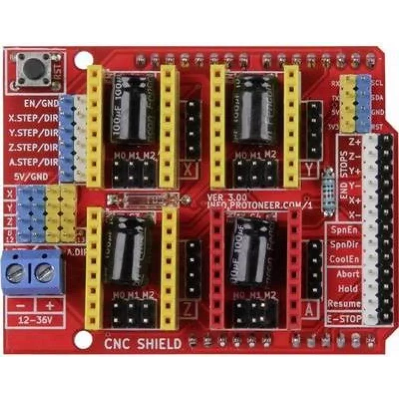 ARD SHD CNC KIT - Arduino Shield - valdiklio plokštė (ARD-CNC-Kit1)