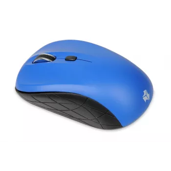 IBOX Rosella – pelė – 2,4 GHz – mėlyna – pelė – optinė – 3 mygtukai – mėlyna