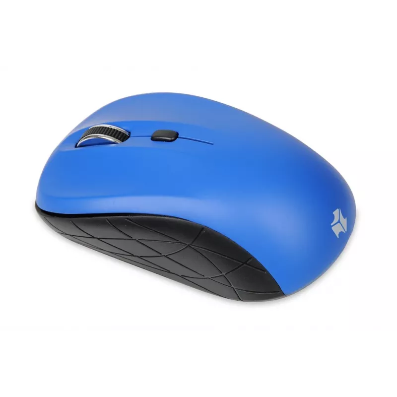 IBOX Rosella – pelė – 2,4 GHz – mėlyna – pelė – optinė – 3 mygtukai – mėlyna