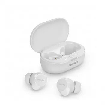 Belaidės į ausis įdedamos Bluetooth ausinės Philips TAT1209WT/97 Baltos