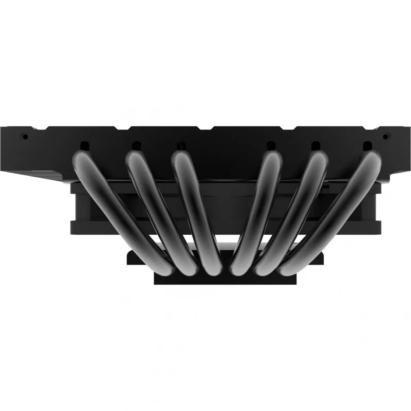 Alpenfohn Juoda Ridge žemo profilio procesoriaus aušintuvas – 120 mm
