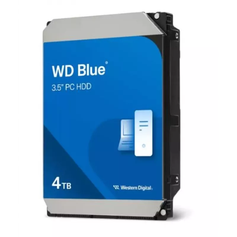 Vidinis 3,5 col. HDD Western Digital WD Blue 4 TB 5400 RPM 128 MB SATA III