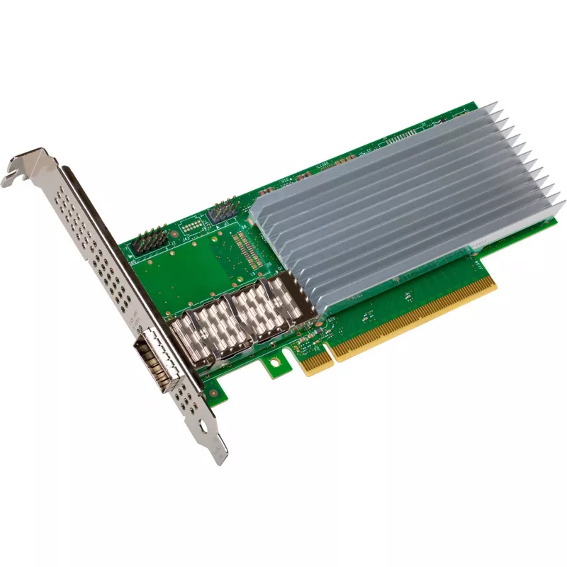 Intel Ethernet tinklo adapteris E810-CQDA1 - tinklo adapteris - PCIe 4.0 x16 žemo profilio - QSFP28 x 1