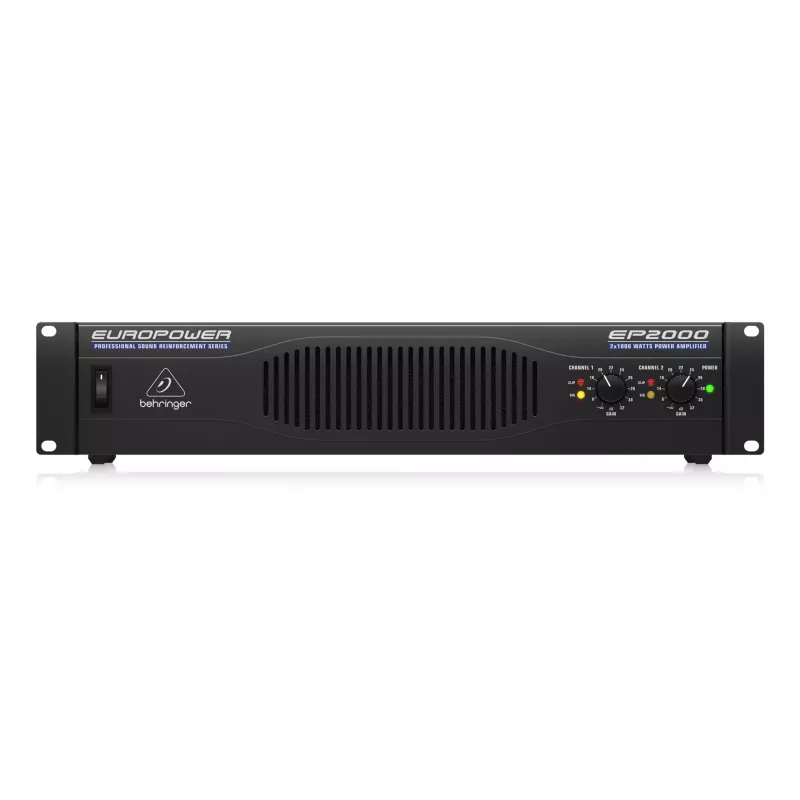 Behringer EP2000 garso stiprintuvas, spektakliams / scenai, juodas
