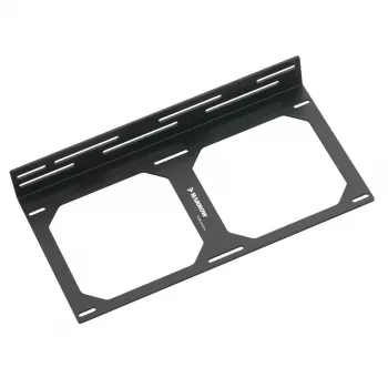 Barrow 240 mm radiatoriaus tvirtinimas - juodas