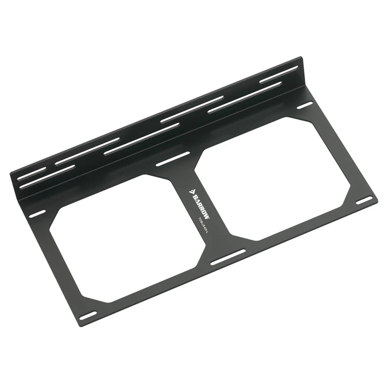 Barrow 240 mm radiatoriaus tvirtinimas - juodas