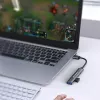 USB šakotuvas 3.0 4in1, 4x USB 3.0