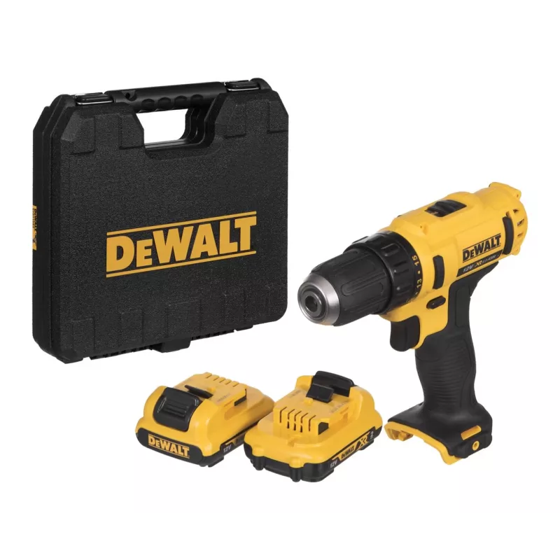 DeWALT DCD Belaidis gręžtuvas-suktuvas 10,8 V Li-Ion, be rakto, Euro kištukas