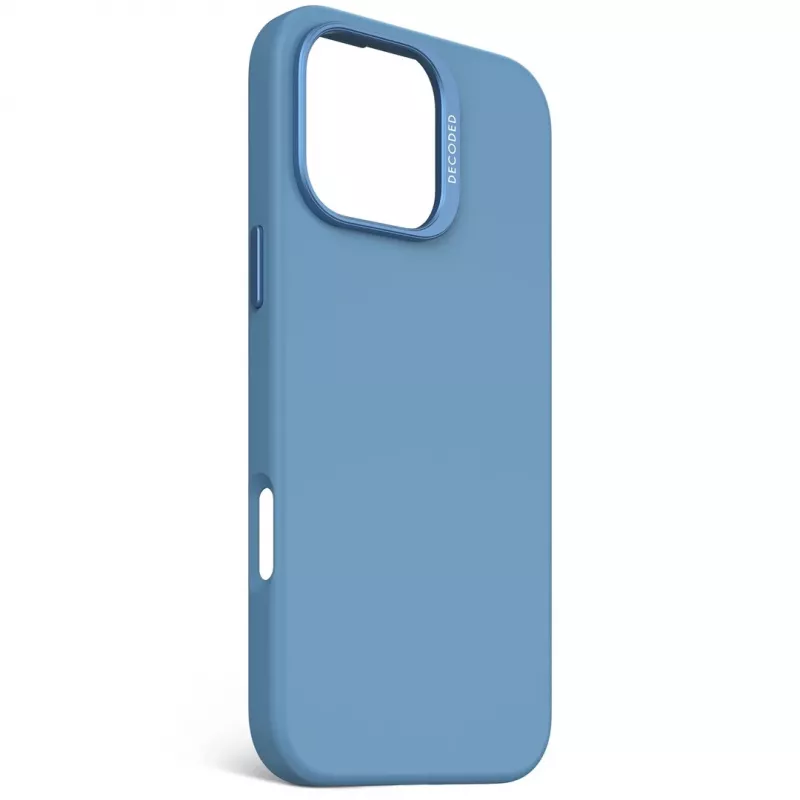 Decoded silikoninis dėklas Apple iPhone 16 Pro Max 17,5 cm mėlynas