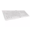 CHERRY KC 1000 klaviatūra, biuro, USB, QWERTZ, vokiška, pilka