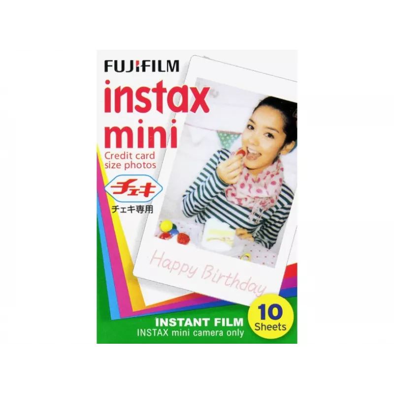 Fujifilm | Instax Mini blizgi momentinė juosta | 86 x 54 mm | Kiekis 10