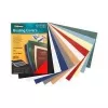 Fellowes Delta - įrišimo viršelis - A4 (210 x 297 mm) - raudonas - 250 g/m² - 100 vnt. - skirtas Fellowes Galaxy 500, Galaxy Wire, Pulsar+ 300, Quasar+ 500, Star 150, Star+ 150 (5370301)
