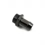 XSPC jungtis tiesi G1/4 colio AG į 10 mm ID - chromas juoda