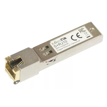 Mikrotik S+RJ10 tinklo siųstuvo-imtuvo modulis 10000 Mbit/s SFP+