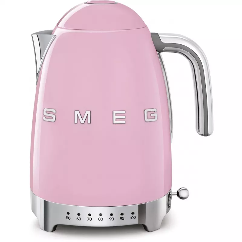 Smeg KLF04PKEU virdulys cadillac rožinės spalvos, kint. temp.