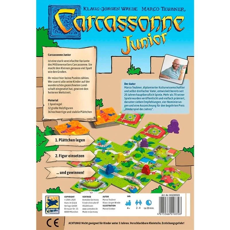 Carcassonne Junior šeimos žaidimas