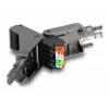 Tinklo kabelis DeLOCK RJ45 kištukas Cat.8.1 STP be įrankių juodas