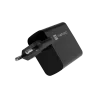 Laidinis mobiliojo įrenginio įkroviklis NATEC NUC-2143, 45 W, USB-C PD 3.0 + USB-A QC 3.0, 110–240 V, juodas