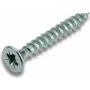 Sraigtas cimco 190054 — cinkuotas metalinis sraigtas medienos plaušo plokštėms, 50 mm ilgis, 5 mm sriegio skersmuo, 1 vnt.