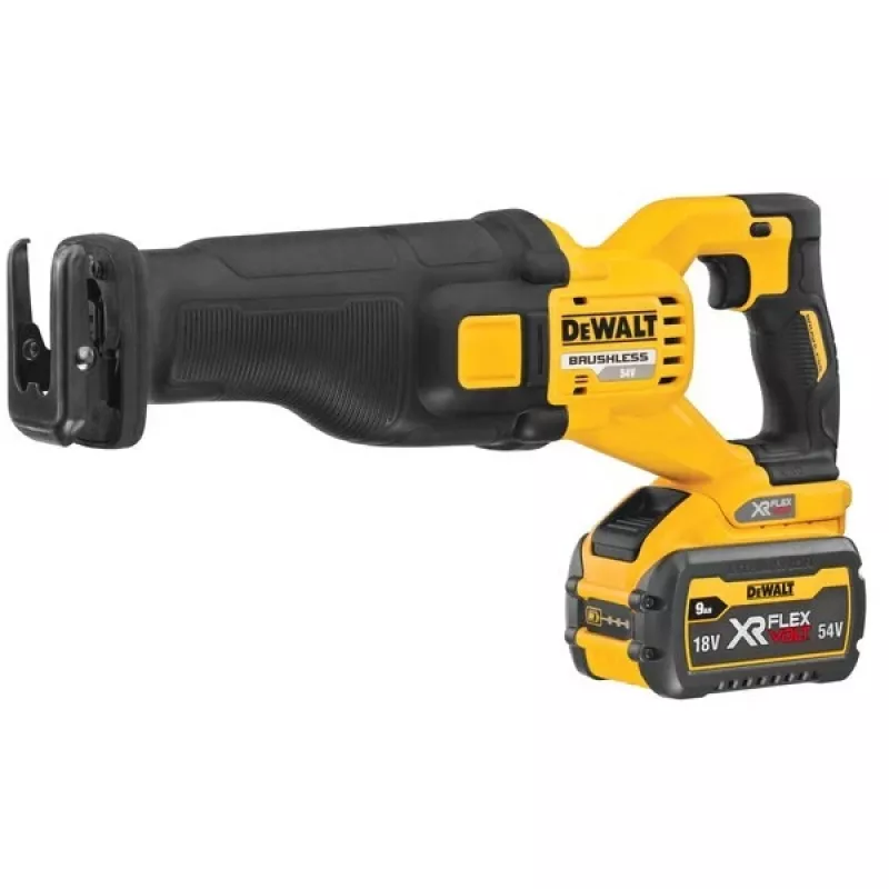 DeWALT DCS389X2-QW stūmoklinis pjūklas 3000 k./min. Juoda, Geltona