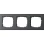 Sieninė plokštė GIRA 0213 23 antracitinė, bevaržtė konstrukcija, 80,8×223,4×9,3 mm