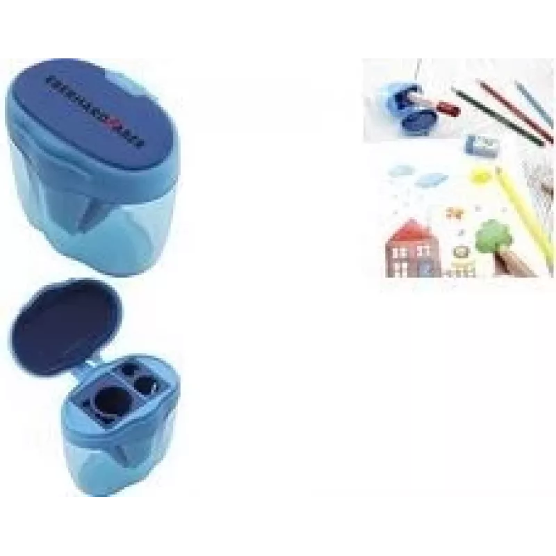 FABER-CASTELL Dosenspitzer dreifach Colori Blue (585149)