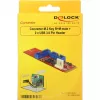 Delock Converter M.2 Key B+M vyriškas > 2 x USB3.0 kaiščių jungtis - USB adapteris - M.2 kortelė - USB3.0 (vidinis) x 2 (62843)
