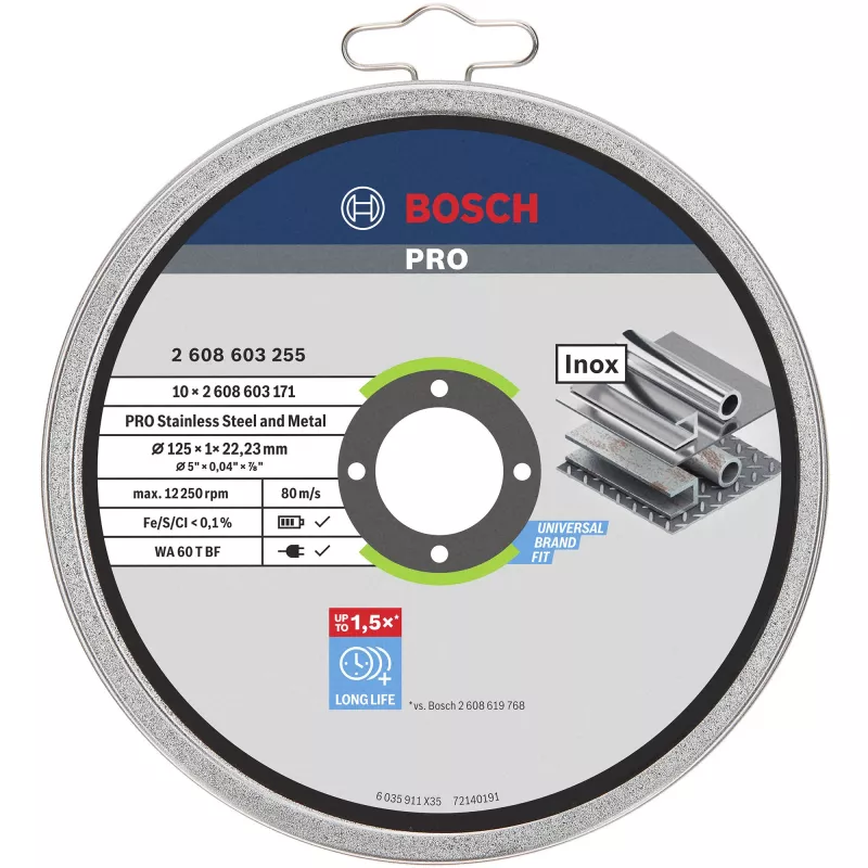 Apskritas pjūklo diskas Bosch WA 60 T BF 12,5 cm