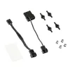 SilverStone SST-FQ122 120mm korpuso ventiliatorius – balta