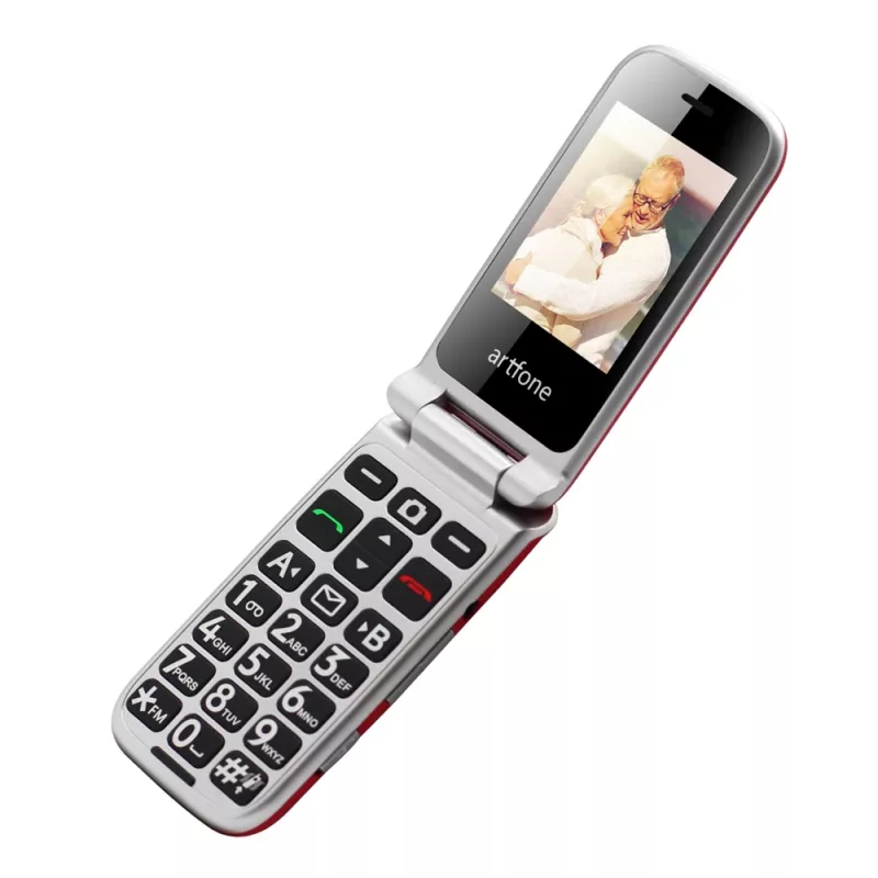 Mobilusis telefonas Sponge Artfone C10 Flip 2,4 colio