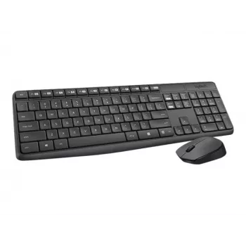 Belaidis klaviatūros ir pelės rinkinys Logitech MK235