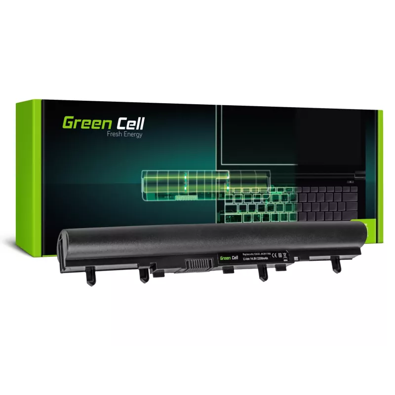 Baterija Green Cell AC25, skirta Acer Aspire E1-522 E1-530 E1-532 E1-570 E1-572 V5-531 V5-571