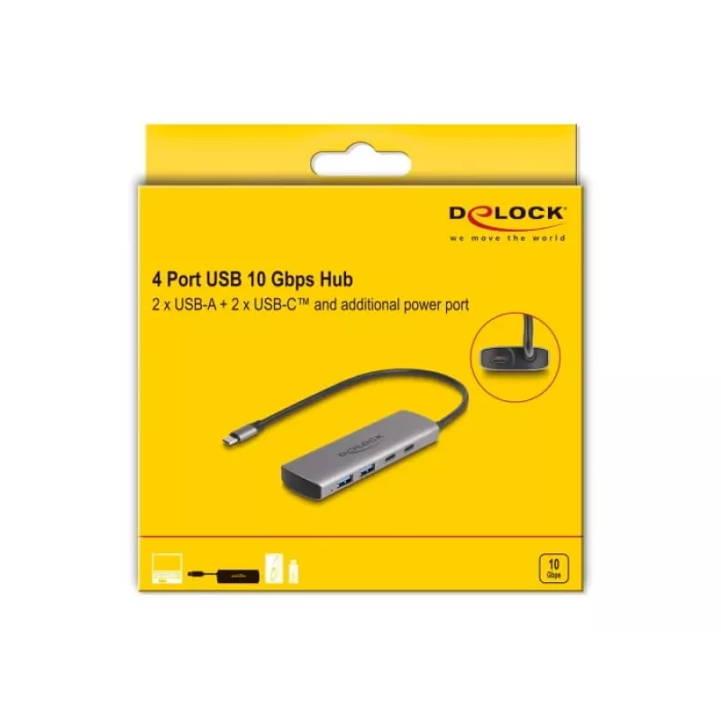 USB šakotuvas DeLOCK 64299