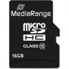 Atminties kortelė MediaRange 16 GB MicroSDHC 10 klasės MR958