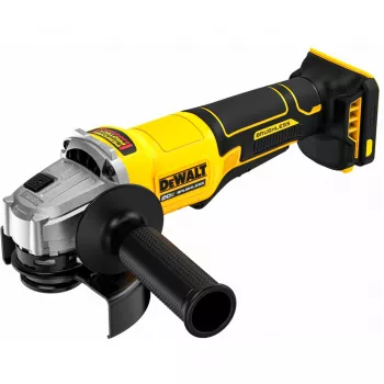 Kampinis šlifuoklis DEWALT DCG408NT belaidis 18 voltų geltonas/juodas