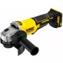 Kampinis šlifuoklis DEWALT DCG408NT belaidis 18 voltų geltonas/juodas