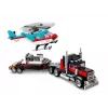 LEGO Creator 2-in-1 Flatbed Truck with Helicopter set 31146, keičiama konstrukcija vaikams