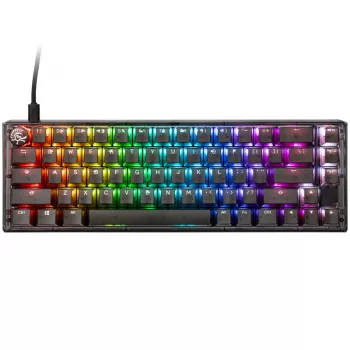 Ducky One 3 Aura SF klaviatūra, žaidimų, USB, QWERTY, US International, juoda