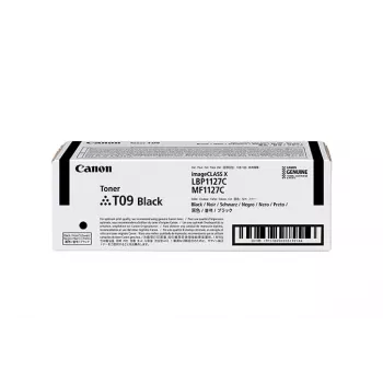 Canon TONER T09 BK dažų kasetė 1 vnt. Originali Juoda