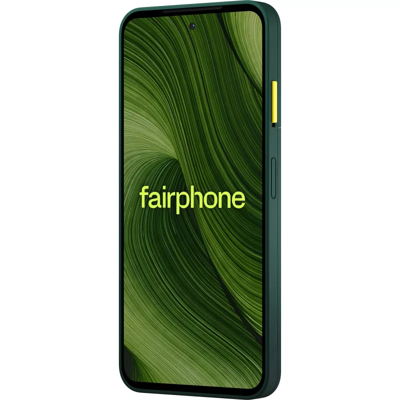 „Fairphone The“ (6 karta) 16 cm (6,31 inch) dviejų SIM kortelių „Android 15“ 5G USB Type-C 8 GB 256 GB 4415 mAh žalia