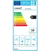 CATA gartraukis GC DUAL A 45 XGWH baldakimo tipo, energinio efektyvumo klasė A, plotis 45 cm, 820 m³/h, jutiklinis valdymas, LED, balto stiklo