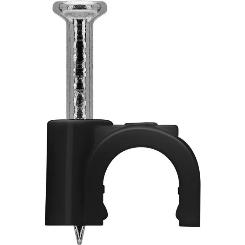 Goobay Cable Clip 5 mm, juodas (64678)