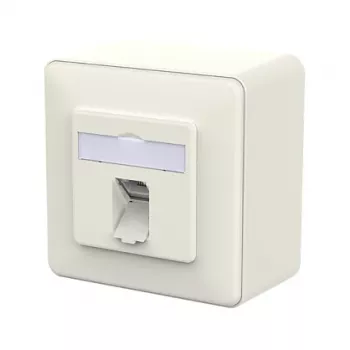 METZ CONNECT Connection Socket E-DAT C6A LSA++ 1 Port AP reinwei