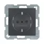 Berker 4723 16 06 Schuko lizdas B1 antracito